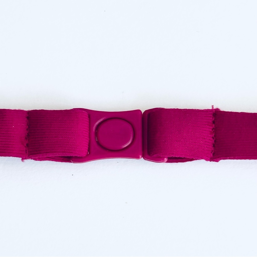 NWT ERES “Lumi” Multi Position Triangle Bikini Top Pink Fizz with Braiding - Picture 13 of 16